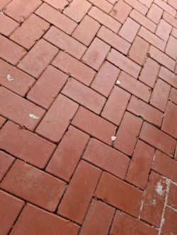 Oude kei formaat Klinkers Rood