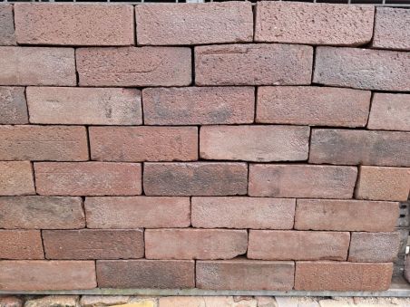 Old look Lingeformaat Paars genuanceerd op pallets 50 stuks per m2
