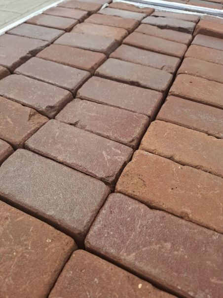 Old look Kei-formaat Castricum op pallets