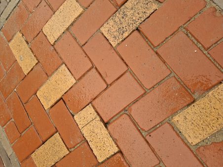 Herfst aktie: Oude kei formaat Klinkers Rood/ brons op pallets slechts € 19,80 per m2